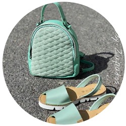 AB.Zapatos · 3202 menta+AB.Z · Pelle · mochila 421 (650)