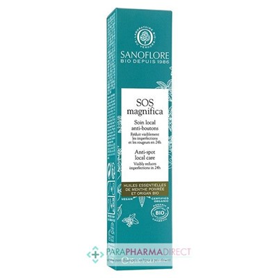 Sanoflore SOS Magnifica - Soin Local Anti-Boutons BIO 15 ml