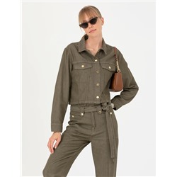 Kahverengi Oversize Ceket