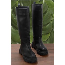 Bambi Siyah Kadın Çizme K03503810409