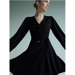 Kleid mit hohem Viskoseanteil