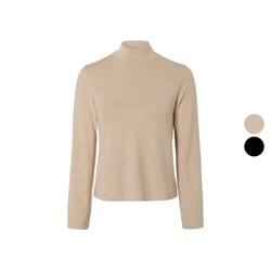 esmara® Damen Pullover, mit Stehkragen