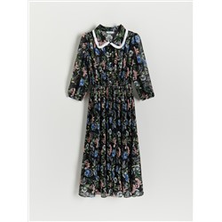 Plissiertes Kleid