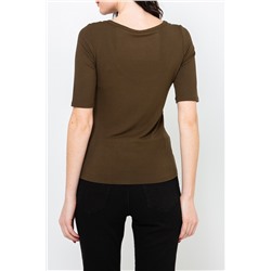 Camiseta Caqui