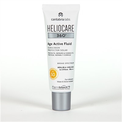 Heliocare 360 Age Active Fluid SPF 50+ 50 ml PACK Regalo Endocare Cellage Firming 15 ml