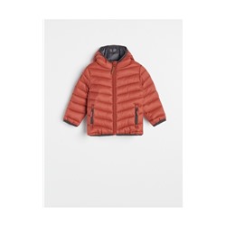 Steppjacke mit Kapuze