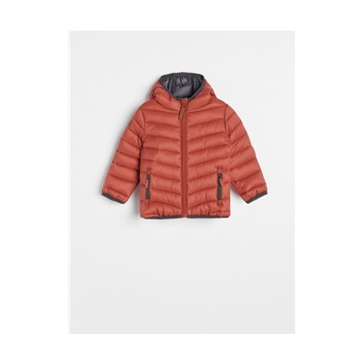 Steppjacke mit Kapuze