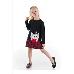 Denokids Unique Cat Kız Çocuk Elbise CFF-21S1-023