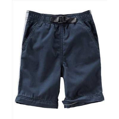 Zip-Off Convertible Canvas Pants