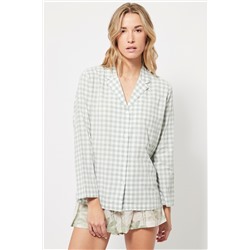 Camisa de pijama Verde agua