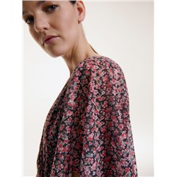 Kleid mit dekorativen Ärmeln