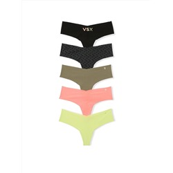 Victoria's Secret 5-Pack No-Show Thong Panties