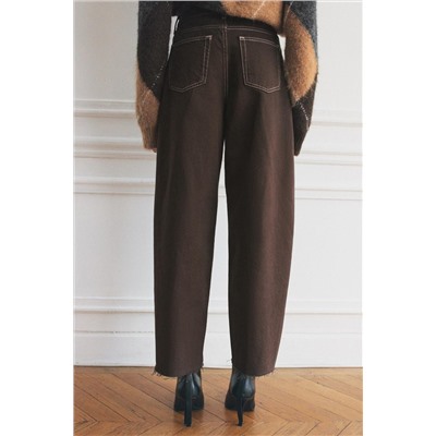 ZW COLLECTION BALLOON MID-WAIST JEANS