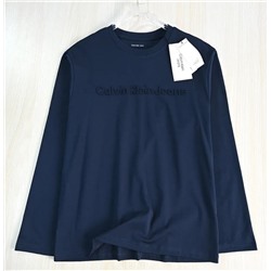 Мужская хлопкова толстовка с круглым вырезом и длинными рукавами CALVIN KLEI*N ОРИГИНАЛ!