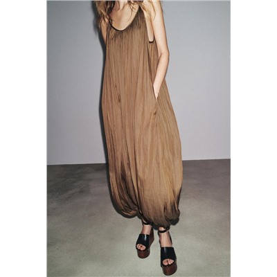 ZW COLLECTION PLEATED JUMPSUIT