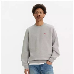 Model is 6'2", Waist 29", Wearing size medium Classic Housemark Crewneck Sweatshirt