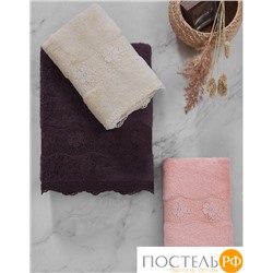 2001STLK50 Полотенце Soft сotton STELLA кремовый 50X100