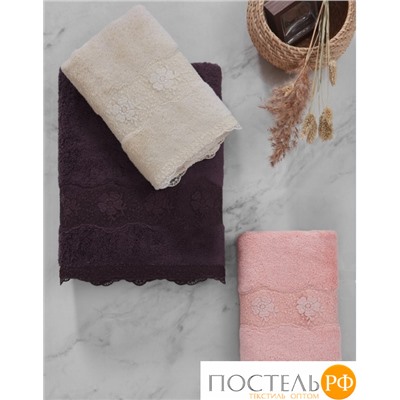 2001STLM85 Полотенце Soft сotton STELLA фиолетовый 85X150