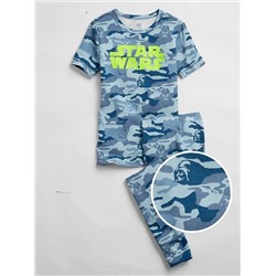 GapKids| Star Wars™ Camo 100% Organic Cotton PJ Set
