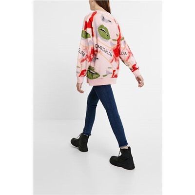 Sudadera oversize 100% algodón