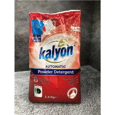 1.5 кг KALYON КРАСНЫЙ  Стиральный порошок