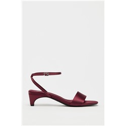 SATIN SANDALS