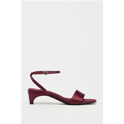 SATIN SANDALS