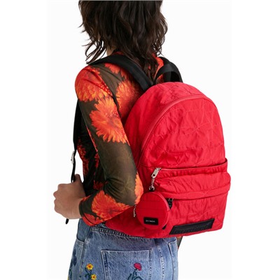 Mochila reciclada textura