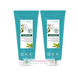 Klorane Cupuaçu Gel Douche Nutritif Eau de Tiaré 2x200mlLot  × 2