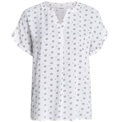 Damen Bluse mit Allover-Print