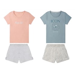 ESMARA® Damen Shorty Pyjama