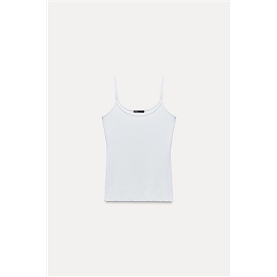 POLYAMIDE TOP WITH THIN STRAPS