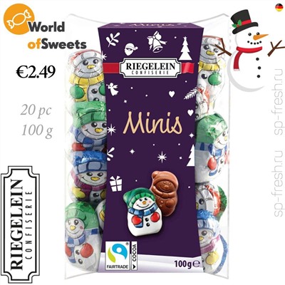 Riegelein Minis Schneemänchen 20er
