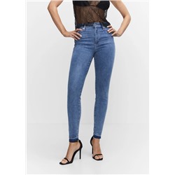 Jeans skinny tiro alto  -  Mujer | MANGO OUTLET España