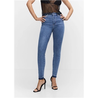 Jeans skinny tiro alto  -  Mujer | MANGO OUTLET España