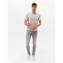 Açık Yeşil Slim Fit Dokulu Polo Yaka Tişört