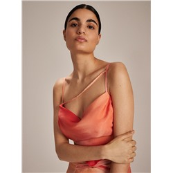 Top aus Satin