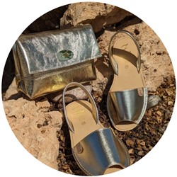 AB. Zapatos 3204 platino+PELLE-007-17 oro