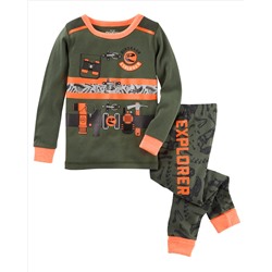 2-Piece Explorer Snug Fit Cotton PJs