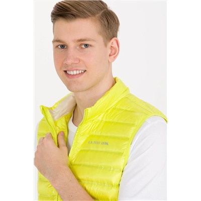 Erkek Neon Sarı Yelek