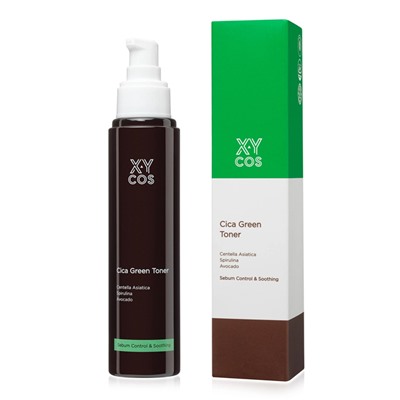 Cica Green Toner, Тонер для жирной кожи с экстрактом центеллы
