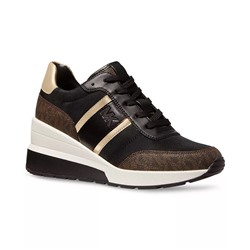 MICHAEL MICHAEL KORS Women's Mabel Trainer Lace-Up Logo Sneakers