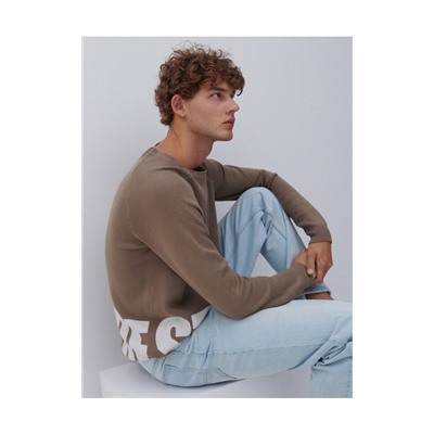 Pullover mit Druck