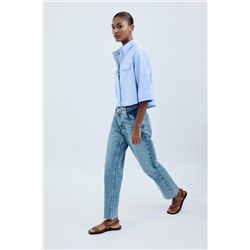 JEANS Z1975 STRAIGHT TIRO ALTO CINTURA CRUZADA