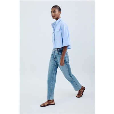 JEANS Z1975 STRAIGHT TIRO ALTO CINTURA CRUZADA
