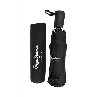 Paraguas plegable Autom Negro