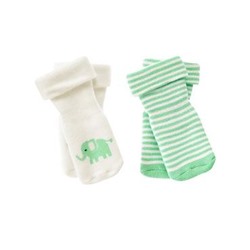 Elephant Socks Two-Pack