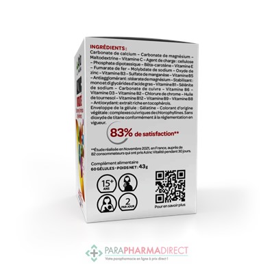 ArkoPharma Azinc Vitalité 60 gélules