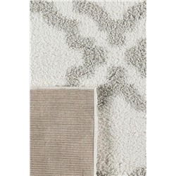 Larmes Halı - Beyaz - 80x150 cm