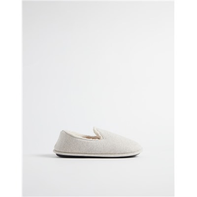 Slippers, Men, Light Grey